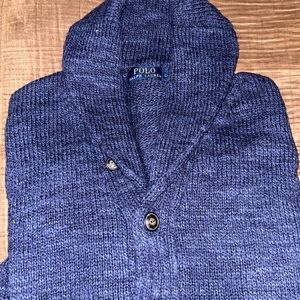 Mens button down sweater